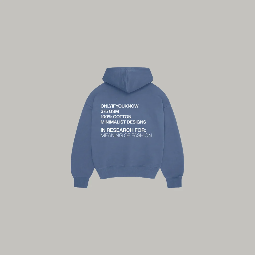 Onlyifyouknow - Bering Sea Boxyfit Hoodie Heavyweight Cotton 375gsm ( V1 )