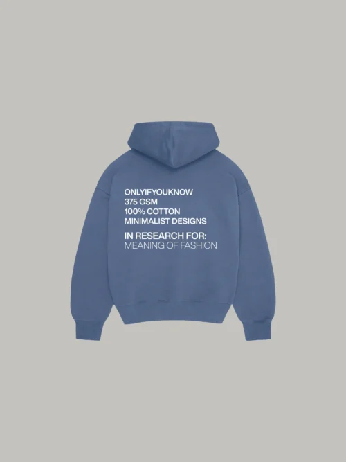 Onlyifyouknow - Bering Sea Boxyfit Hoodie Heavyweight Cotton 375gsm ( V1 )