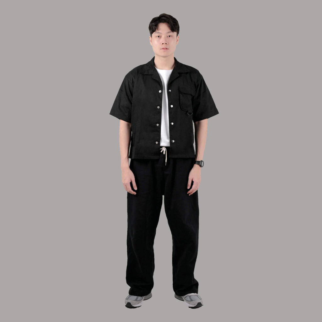Onlyifyouknow - Black Boxy Shirt