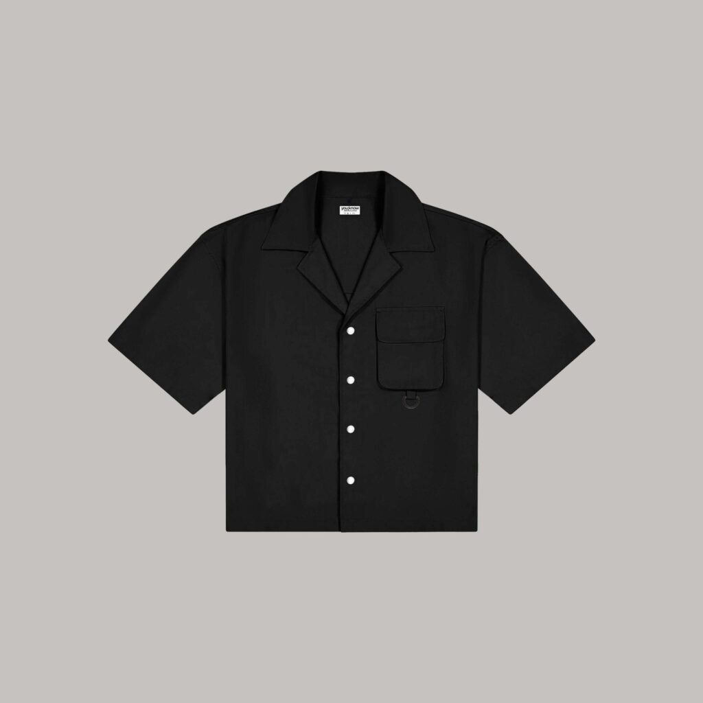 Onlyifyouknow - Black Boxy Shirt