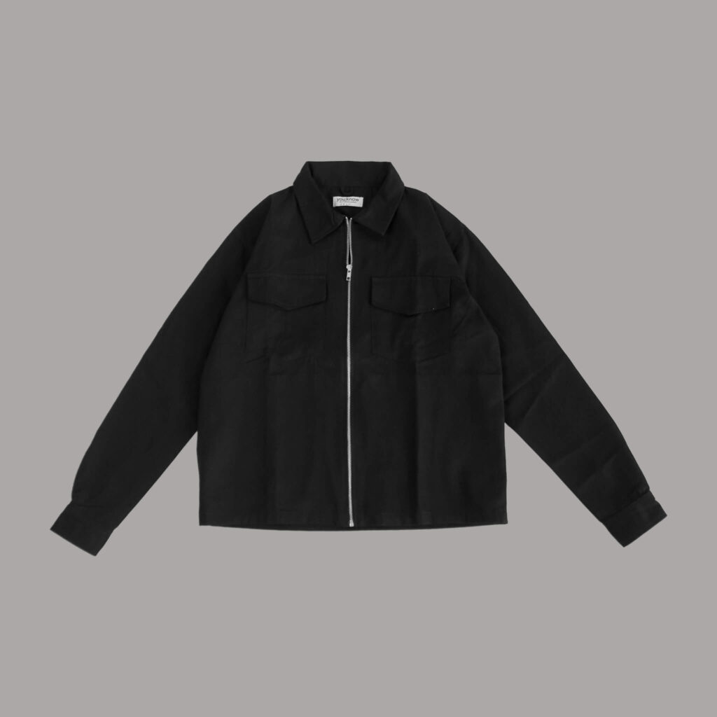 Onlyifyouknow - Black Cropped Jacket