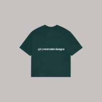 Onlyifyouknow - Gucci Green Boxyfit Minimalist Designs Tee Heavyweight Cotton 235 Gsm