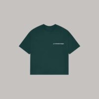 Onlyifyouknow - Gucci Green Boxyfit Minimalist Designs Tee Heavyweight Cotton 235 Gsm