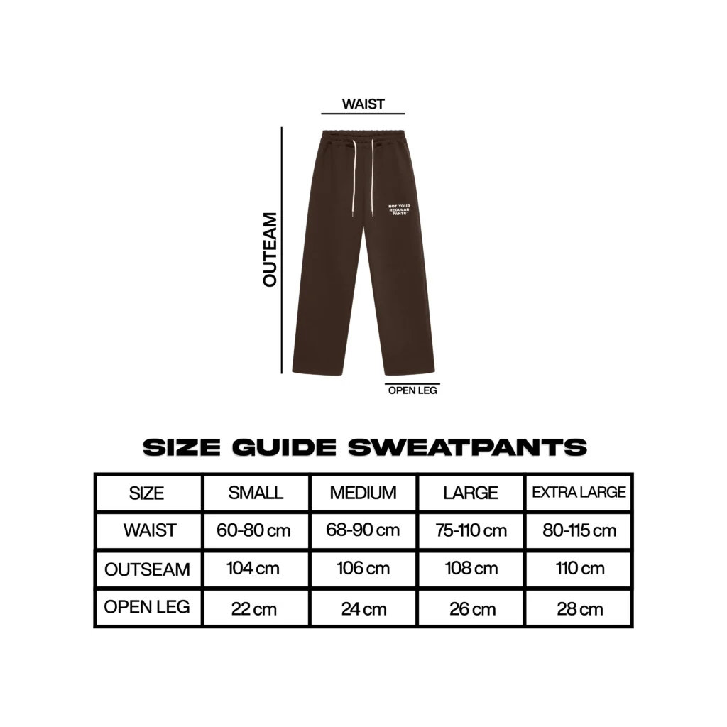Onlyifyouknow - Coffee Loosefit Sweatpants Heavyweight Cotton 375gsm "Not Your Regular Pants" ( V3 )