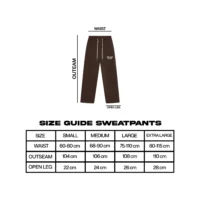 Onlyifyouknow - Coffee Loosefit Sweatpants Heavyweight Cotton 375gsm "Not Your Regular Pants" ( V3 )