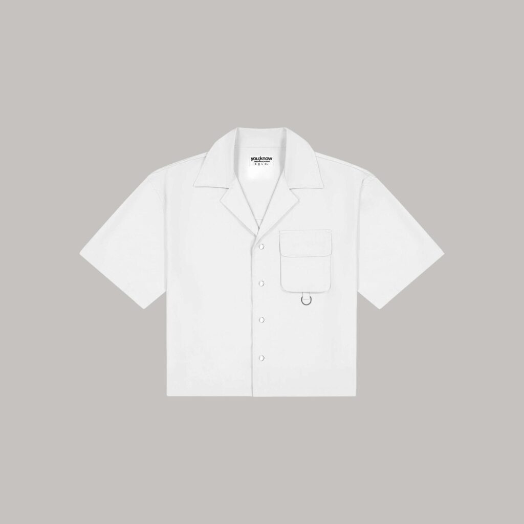 Onlyifyouknow - White Boxy Shirt
