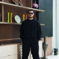 Onlyifyouknow - Black Boxyfit Crewneck Heavyweight Cotton 375gsm No Design ( V2 )