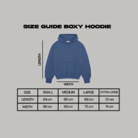 Onlyifyouknow - Bering Sea Boxyfit Hoodie Heavyweight Cotton 375gsm No Design ( V2 )
