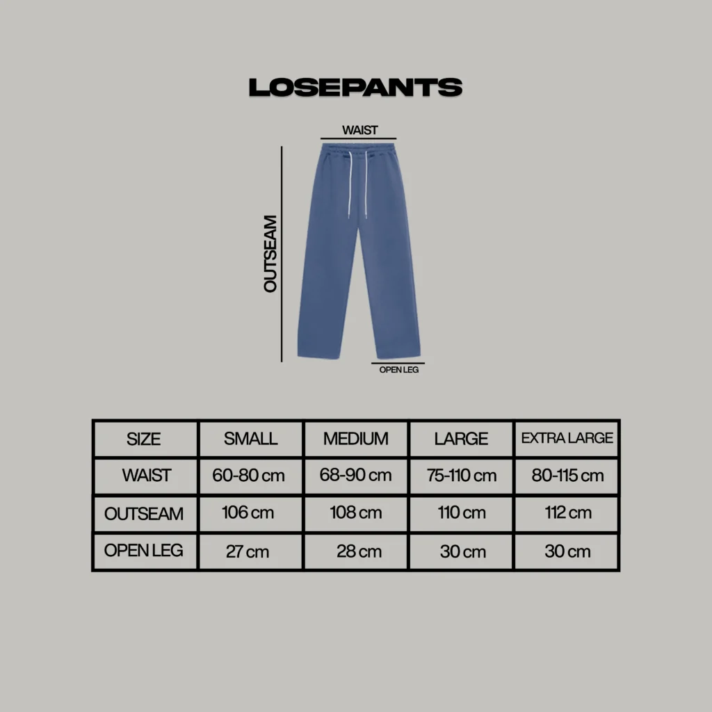 Onlyifyouknow - Bering Sea Loosefit Sweatpants Heavyweight Cotton 375gsm No Design ( V2 )