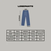 Onlyifyouknow - Bering Sea Loosefit Sweatpants Heavyweight Cotton 375gsm No Design ( V2 )