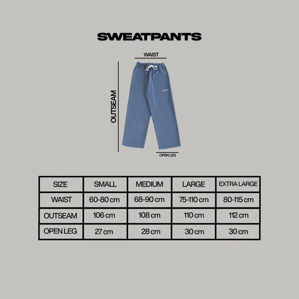 Onlyifyouknow - Bering Sea Logo Sweatpants Loose fit Heavyweight Cotton 375gsm