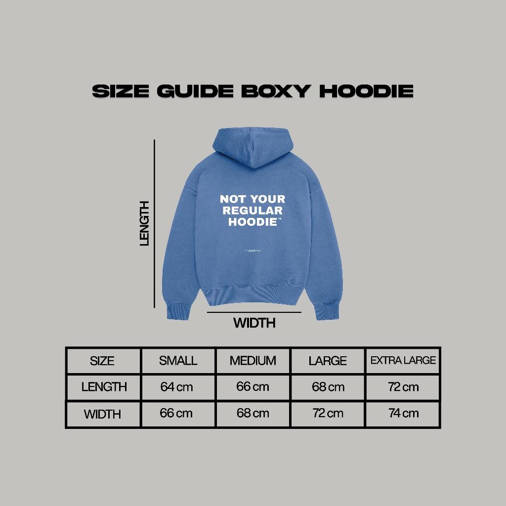 Onlyifyouknow - Beringsea Boxyfit Hoodie Heavyweight Cotton 375gsm "Not Your Regular Hoodie" ( V3 )