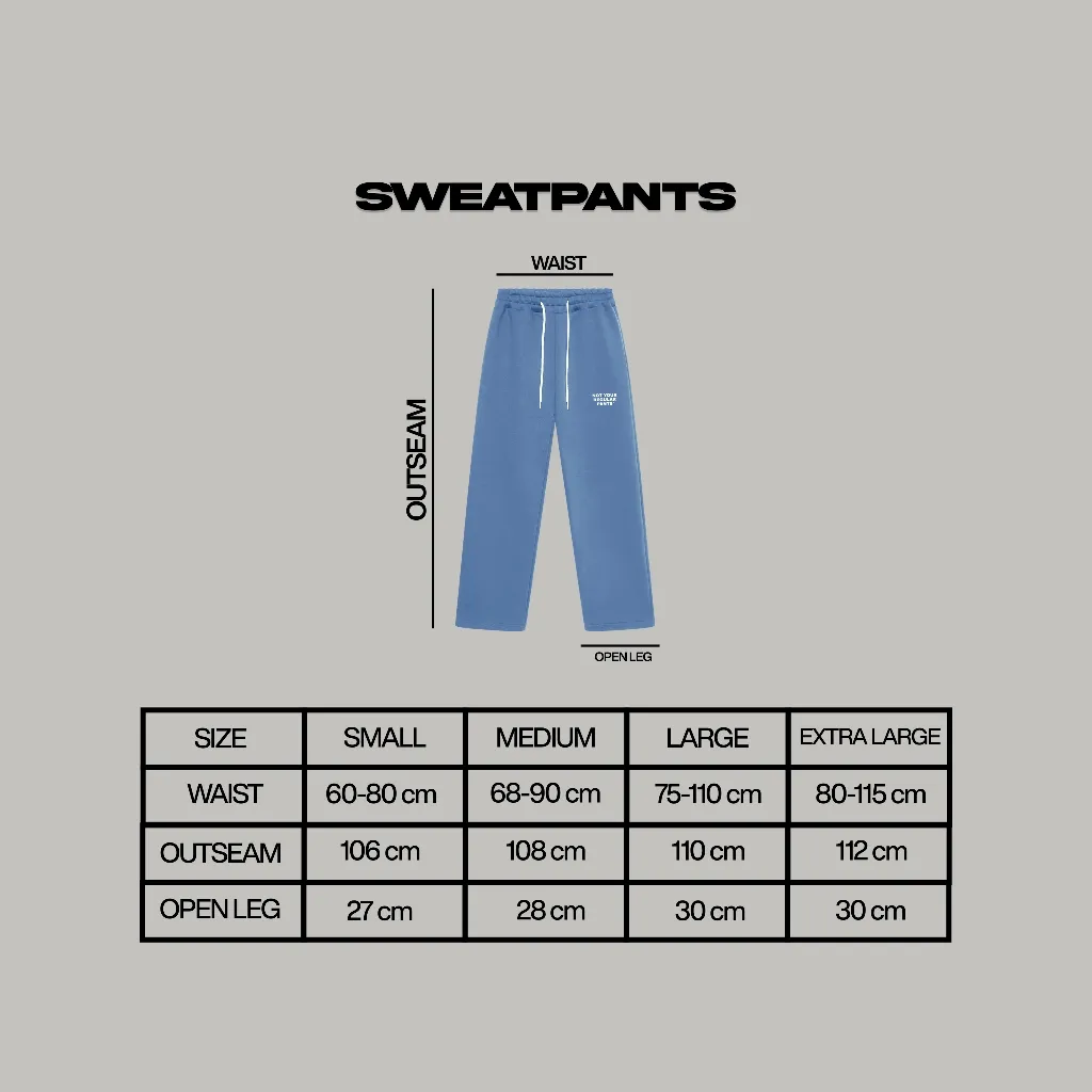 Onlyifyouknow - Beringsea Loosefit Sweatpants Heavyweight Cotton 375gsm "Not Your Regular Pants" ( V3 )