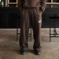 Onlyifyouknow - Coffee Loosefit Sweatpants Heavyweight Cotton 375gsm "Not Your Regular Pants" ( V3 )