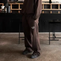 Onlyifyouknow - Coffee Loosefit Sweatpants Heavyweight Cotton 375gsm "Not Your Regular Pants" ( V3 )