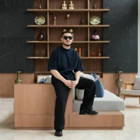 Onlyifyouknow - Navy Oversized Tee Heavyweight Cotton 235 Gsm No Design ( V1 )