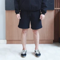 Onlyifyouknow - Black Shortpants Heavyweight Cotton 375gsm "No Design" ( V1 )