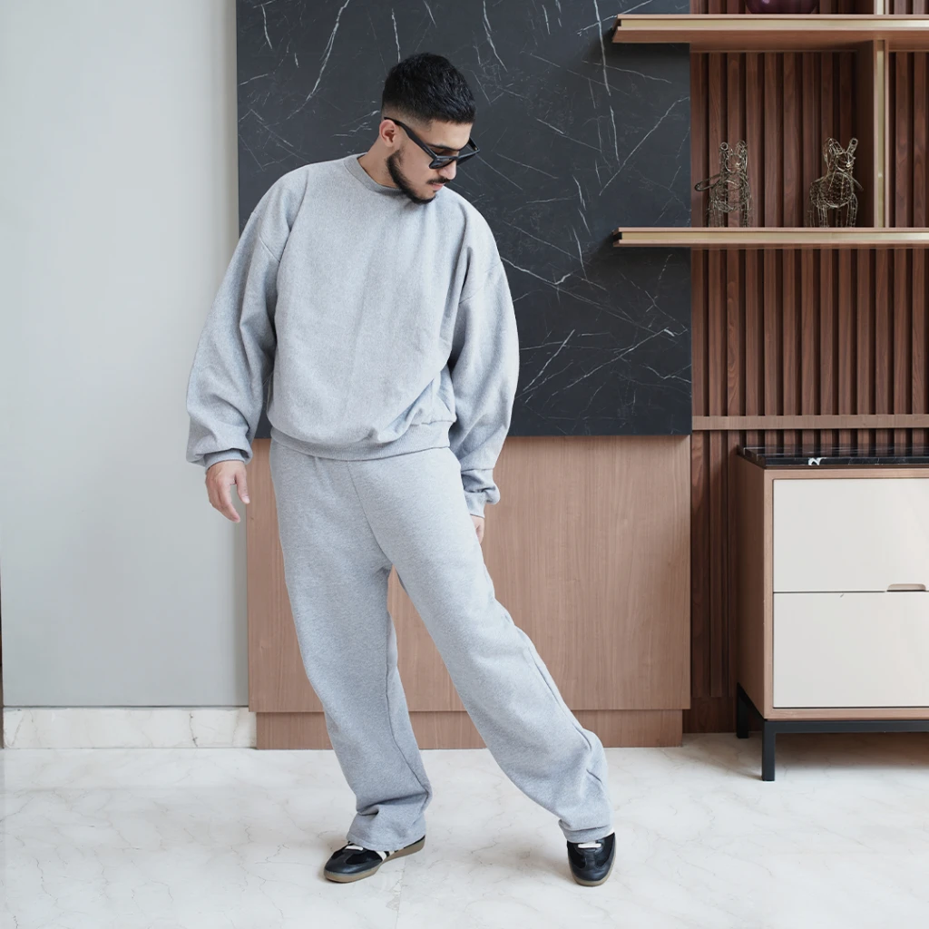 Onlyifyouknow - Misty Loosefit Sweatpants Heavyweight Cotton 375gsm "No Design" ( V1 )