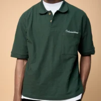 Sycamore Polo Shirt Embroidery 3 Onlyifyouknow - Sycamore Boxy Polo Shirt Embroidery White Logo