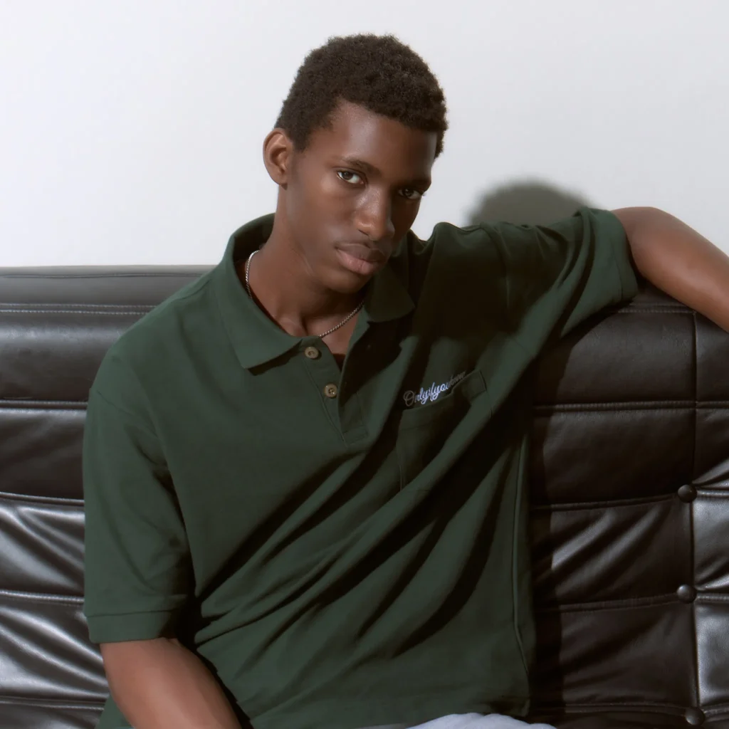 Sycamore Polo Shirt Embroidery 4 Onlyifyouknow - Sycamore Boxy Polo Shirt Embroidery White Logo