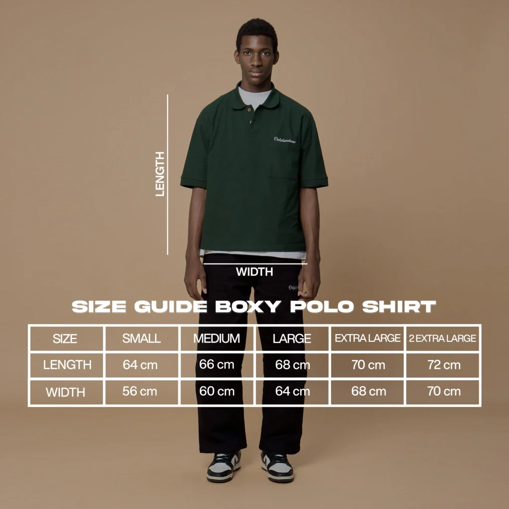 boxy POLO shirt_Size Onlyifyouknow - Sycamore Boxy Polo Shirt Embroidery White Logo