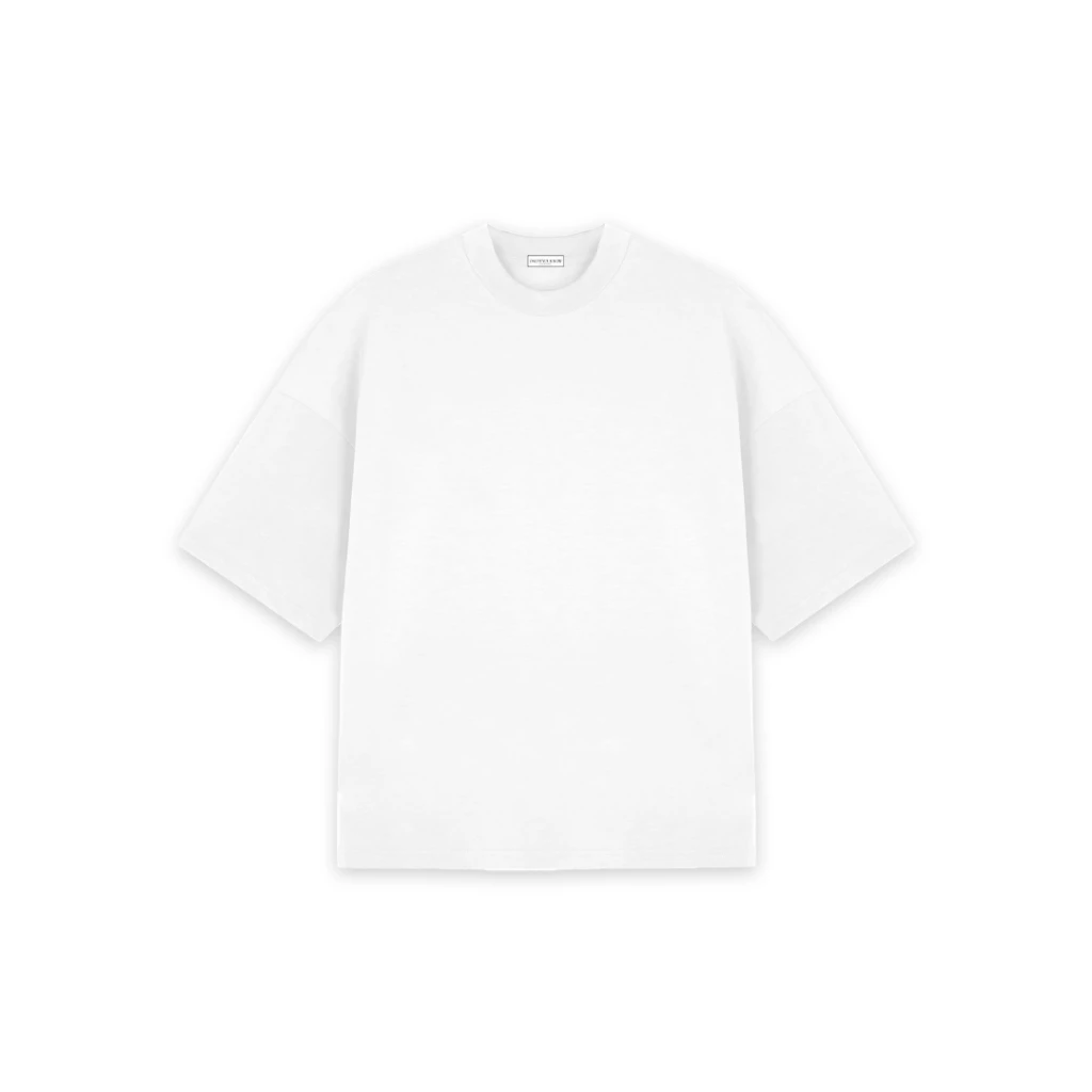 Onlyifyouknow - Boxy Tee Heavyweight Cotton 235 Gsm " No Design"