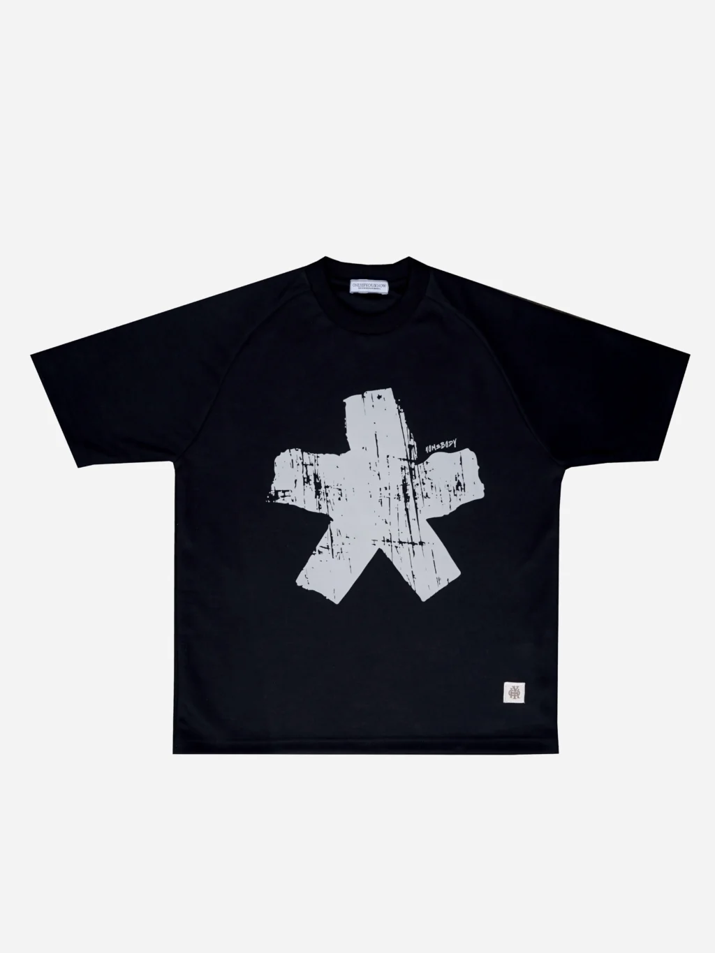 Raglan Tee in Black