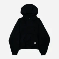 Basic Black Hoodie_1-1 Black Hoodie Heavyweight Cotton 330gsm - Basic Signature