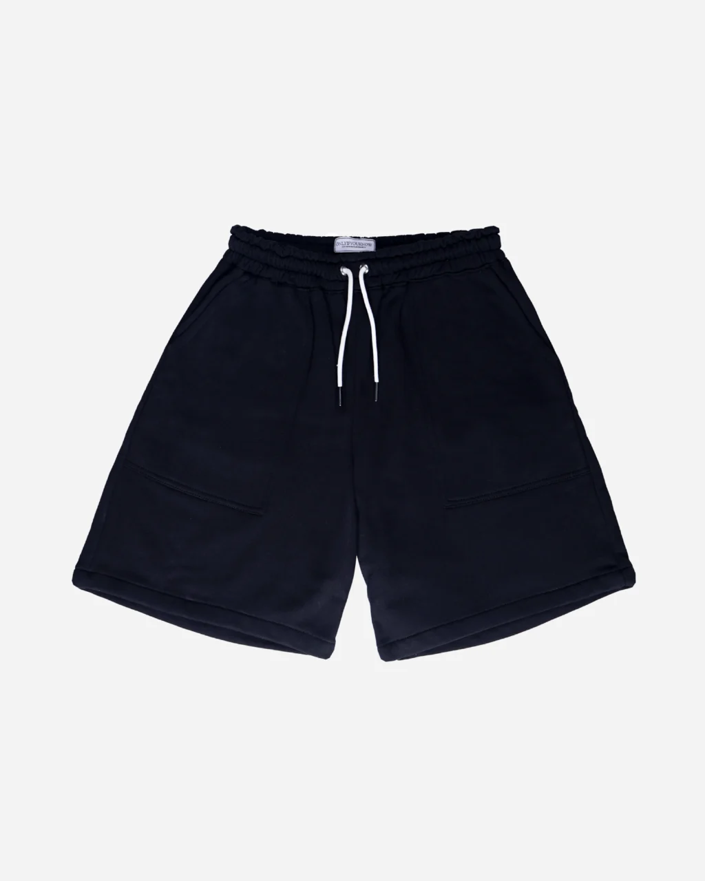 Black Shorts Heavyweight Cotton 330gsm - Basic Signature