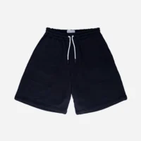 Basic Black Shorts_1-1 Black Shorts Heavyweight Cotton 330gsm - Basic Signature