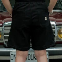 Basic Black Shorts_4 Black Shorts Heavyweight Cotton 330gsm - Basic Signature