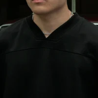 Basic Kyoto V Tee in Black_4 Kyoto V Tee in Black 290gsm - Basic Signature