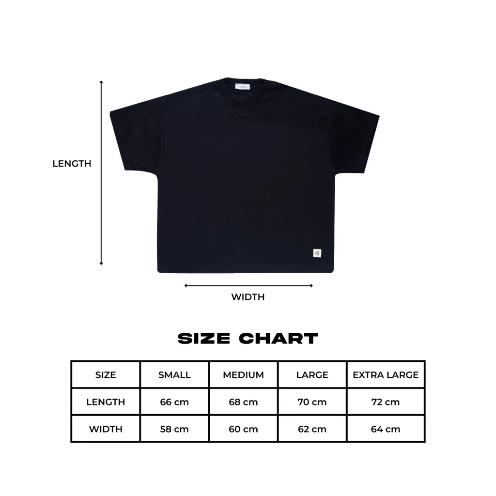 Kyoto V Tee in Black 290gsm - Basic Signature