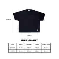 Basic Kyoto V Tee in Black_Size Kyoto V Tee in Black 290gsm - Basic Signature