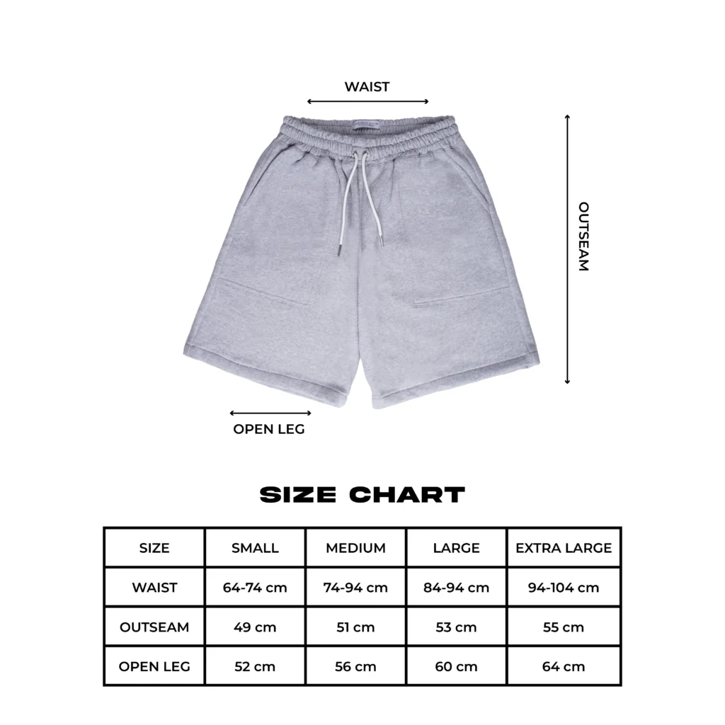 Misty Shorts Heavyweight Cotton 330gsm - Basic Signature