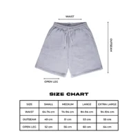 Basic Misty Shorts_Size Misty Shorts Heavyweight Cotton 330gsm - Basic Signature