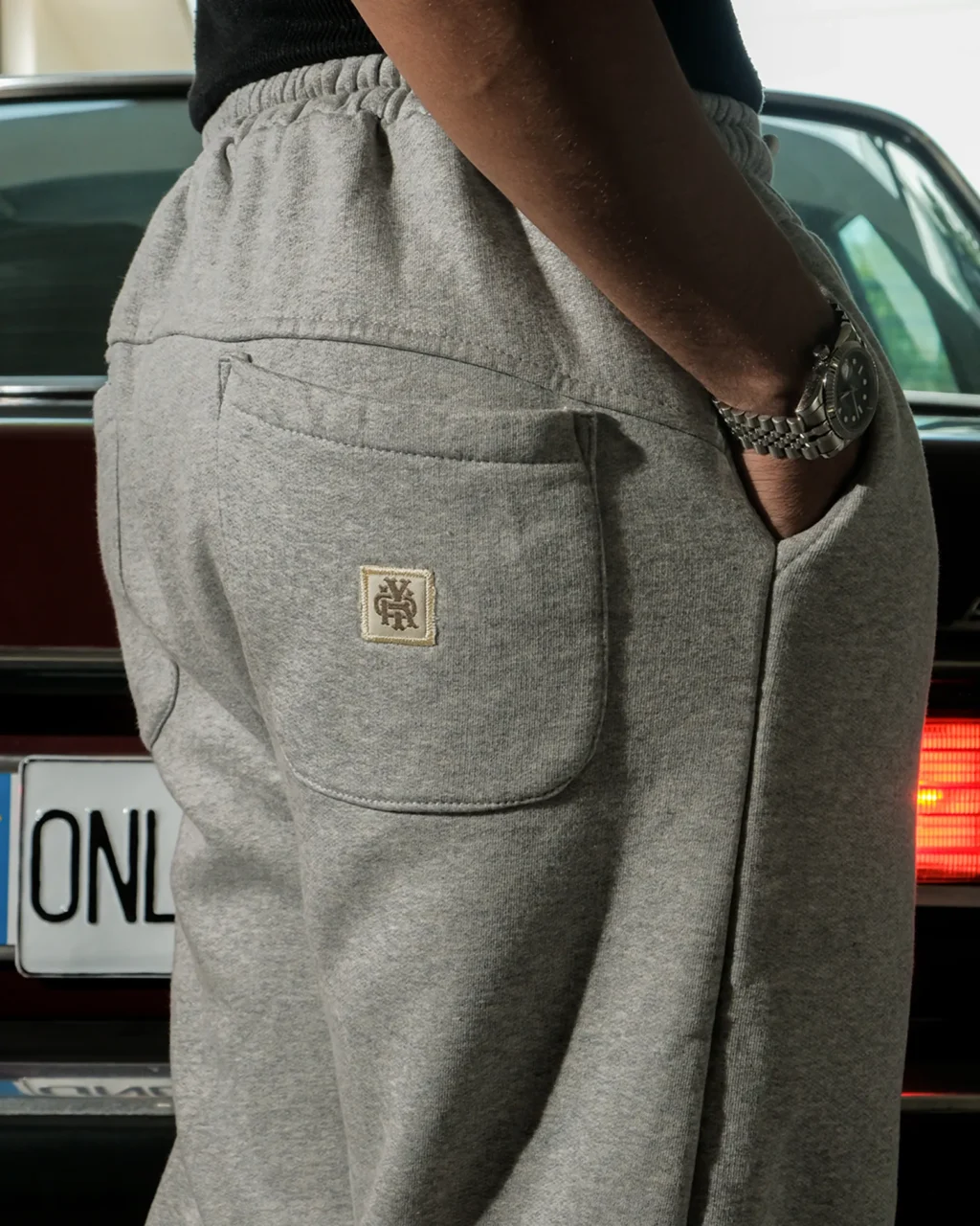 Misty Wide Leg Sweatpants Heavyweight Cotton 330gsm - Basic Signature