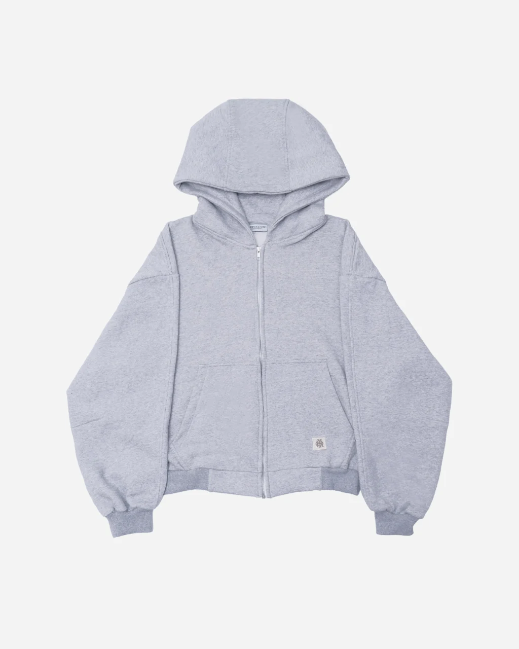 Misty Zip Hoodie Heavyweight Cotton 330gsm - Basic Signature