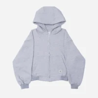 Basic Misty Zipper Hoodie_1-1 Misty Zip Hoodie Heavyweight Cotton 330gsm - Basic Signature
