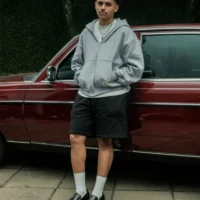 Basic Misty Zipper Hoodie_3 Misty Zip Hoodie Heavyweight Cotton 330gsm - Basic Signature