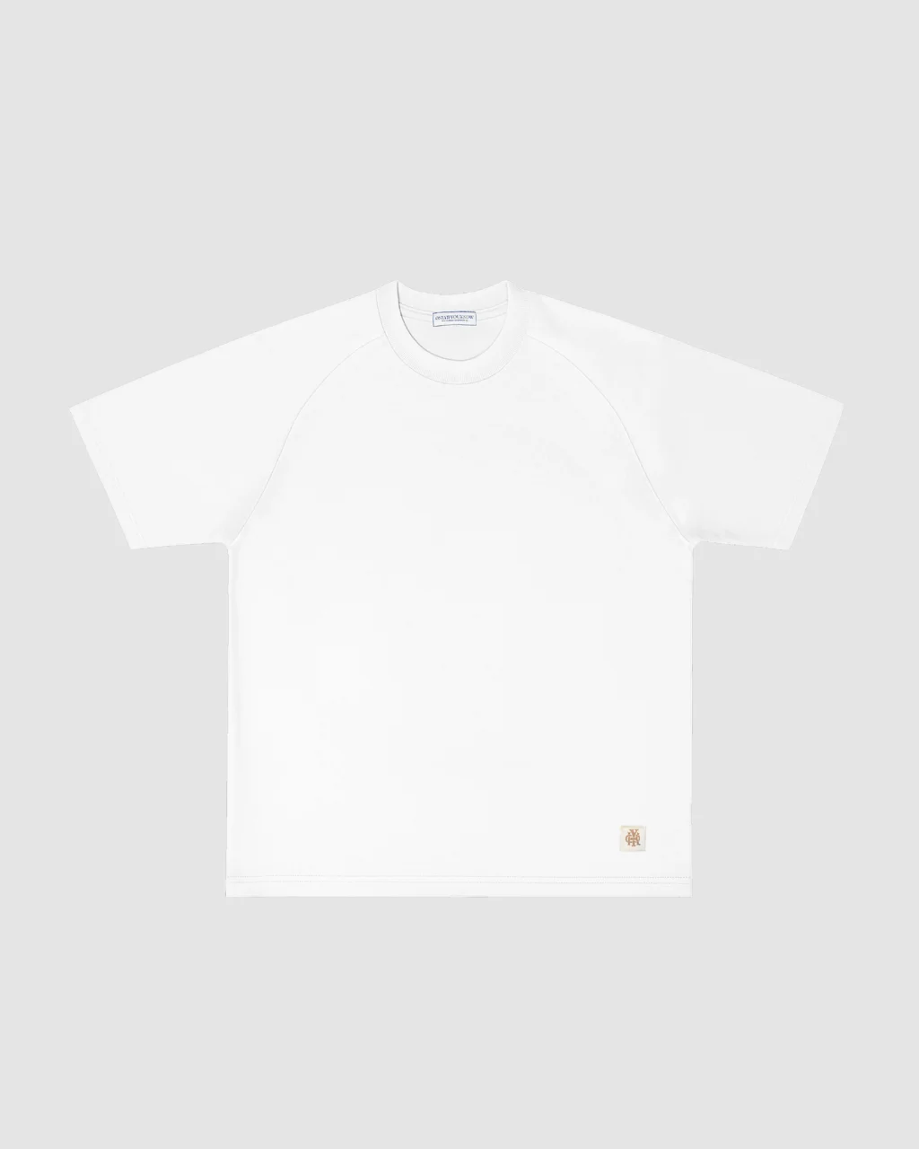 Raglan Tee in White 290gsm - Basic Signature