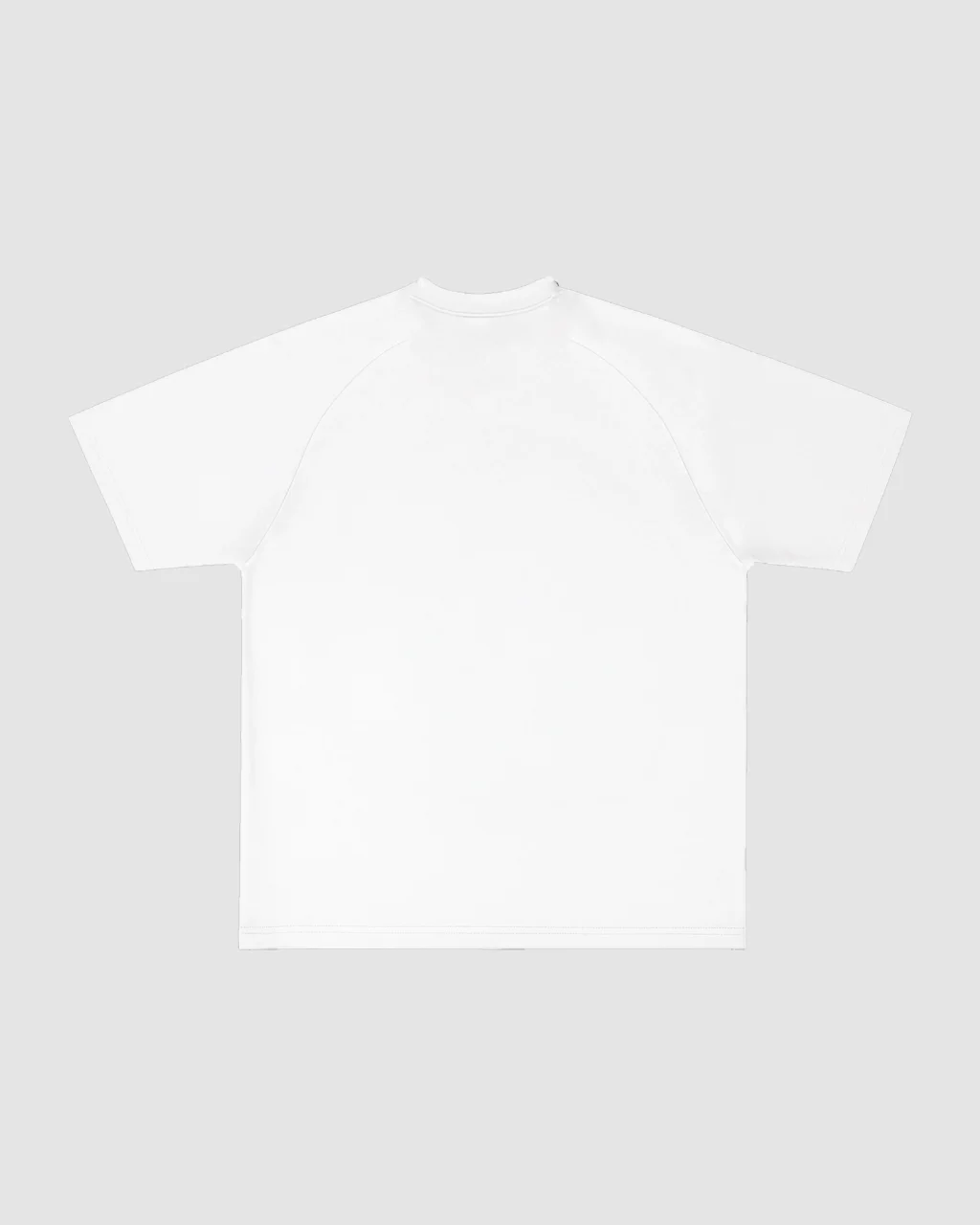 Raglan Tee in White 290gsm - Basic Signature