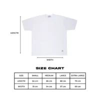 Basic Raglan Tee in White_Size Raglan Tee in White 290gsm - Basic Signature