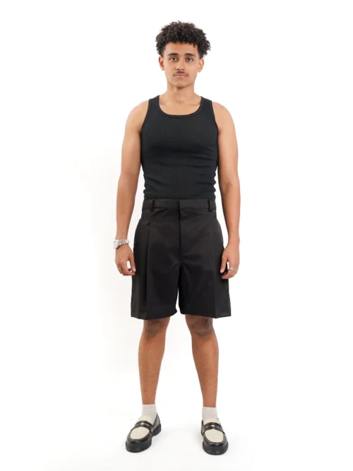 Black Bermuda Pants_1 Black Bermuda Pants