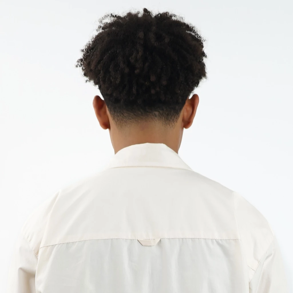 Boxy Shirt in Broken White_5 Boxy Shirt in Broken White