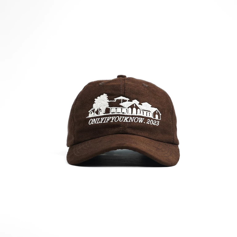 Dark Brown Suede Cap_1 Dark Brown Suede Cap