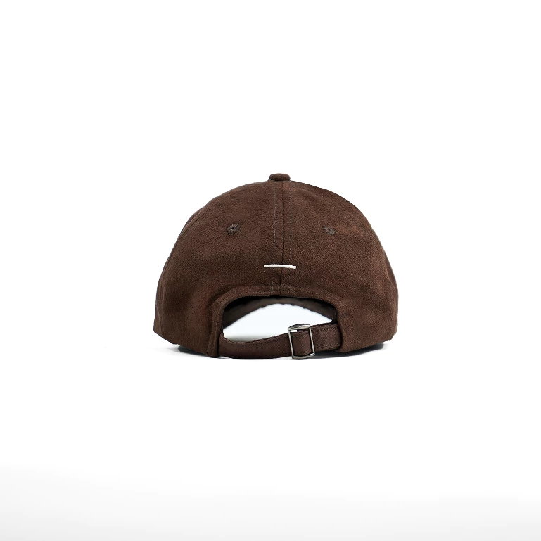 Dark Brown Suede Cap_2 Dark Brown Suede Cap