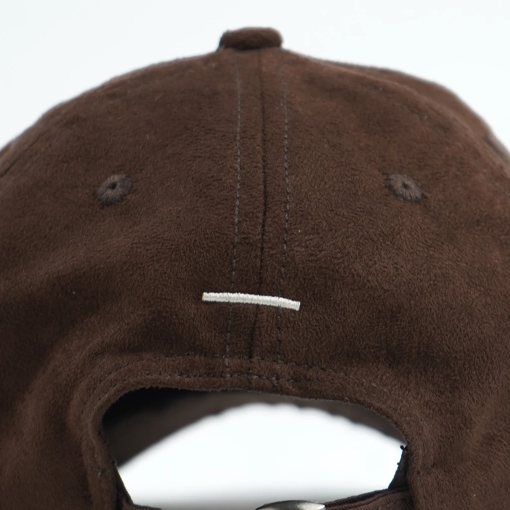 Dark Brown Suede Cap_6 Dark Brown Suede Cap