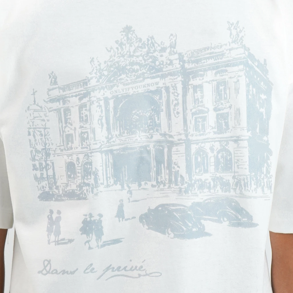 White Boxy Tee Heavyweight Cotton 250gsm